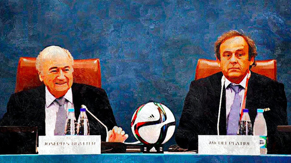 21 dicembre Platini Blatter