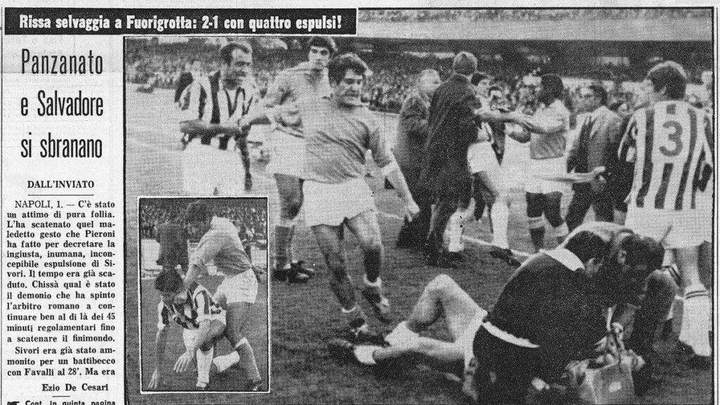GAZZETTA DELLO SPORT 1 DICEMBRE 1968 NAPOLI-JUVENTUS TORINO