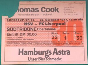 6 dicembre 1977 – Il Liverpool vince la Supercoppa Europea