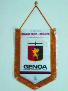 Busta Originale Gagliardetto Genoa - Italie - Objet De Collection - Non Modifié