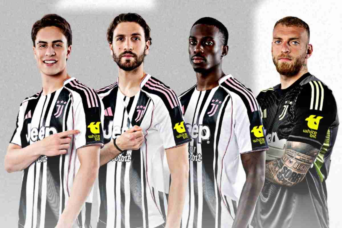 Juventus maglia sponsor 