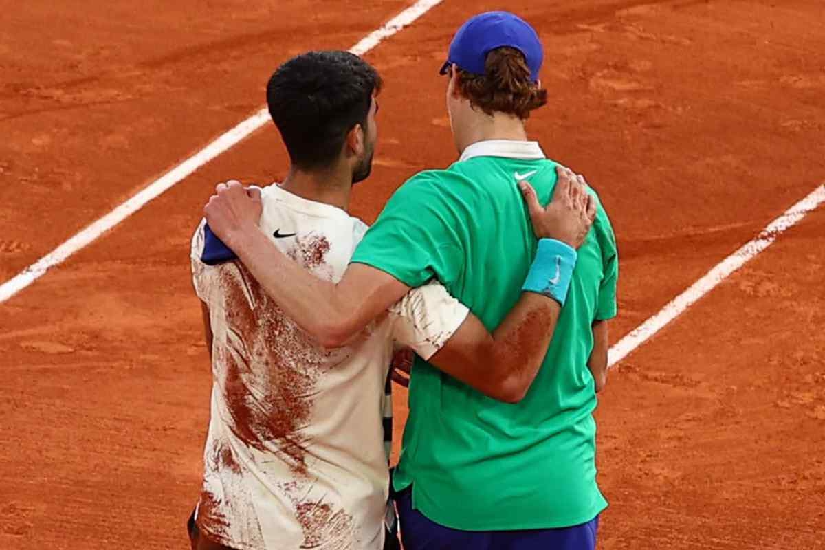 Sinner Alcaraz allarme