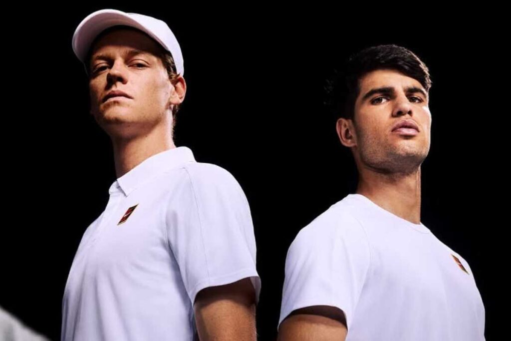 Jannik Sinner e Carlos Alcaraz