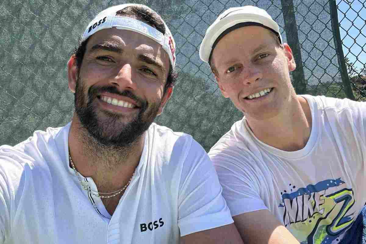 Sinner Berrettini foto