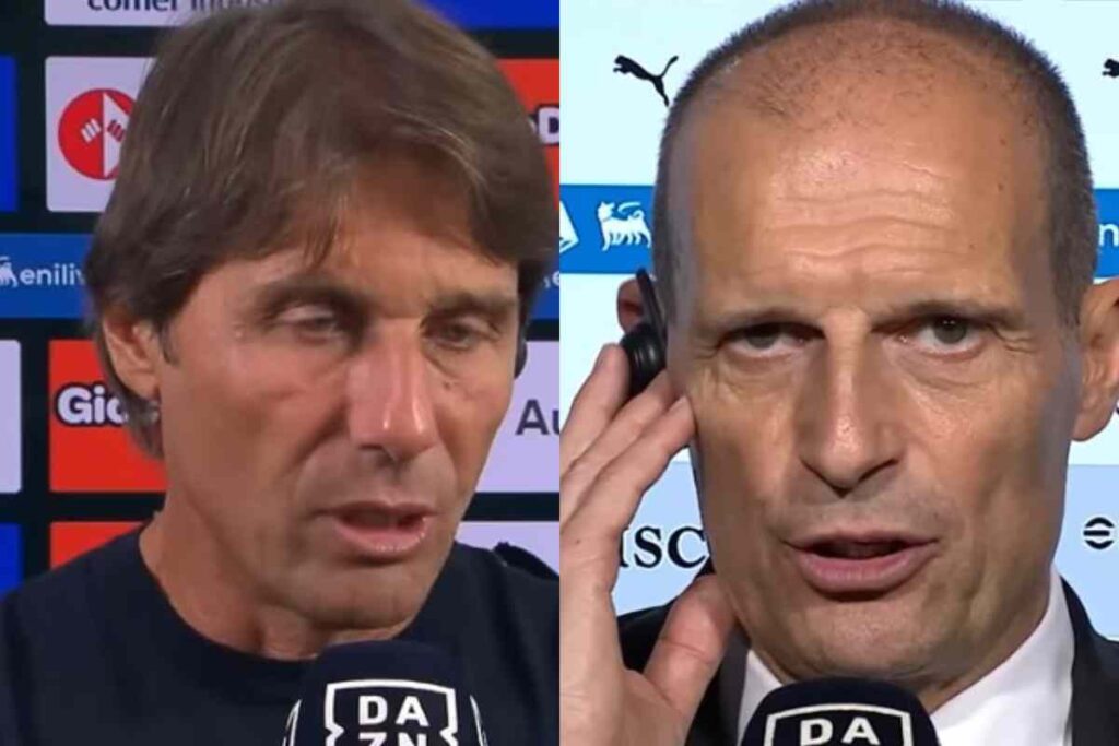 Antonio Conte e Massimiliano Allegri