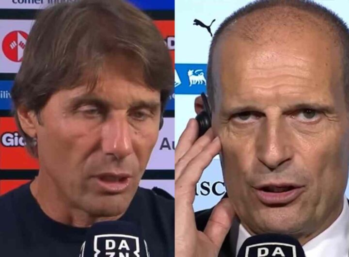 Antonio Conte e Massimiliano Allegri