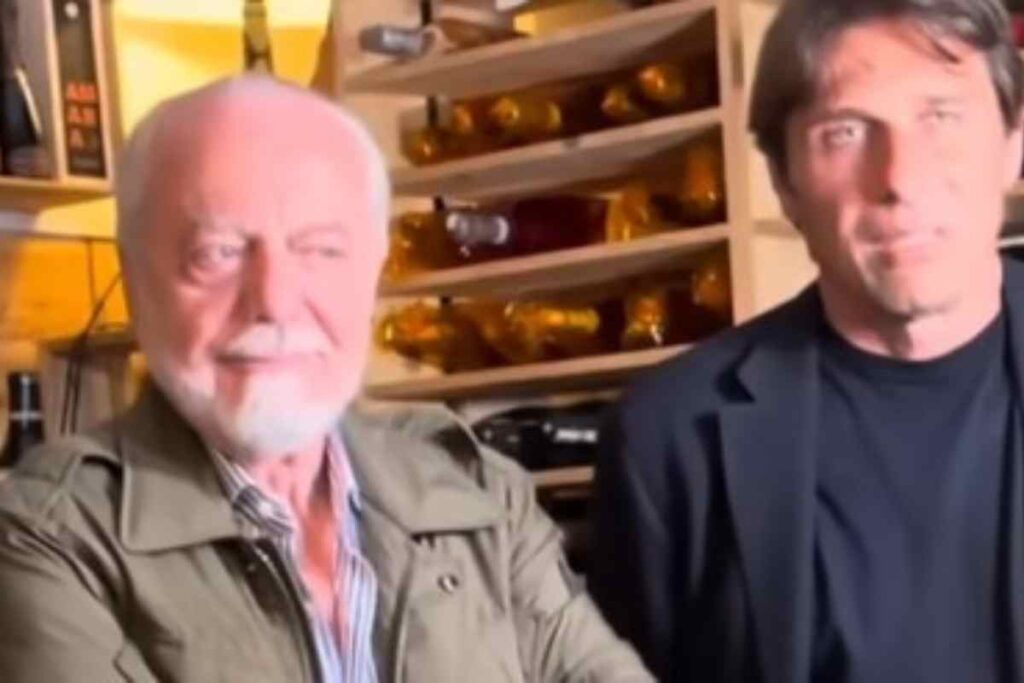 Antonio Conte e Aurelio De Laurentiis