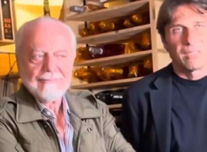 Antonio Conte e Aurelio De Laurentiis