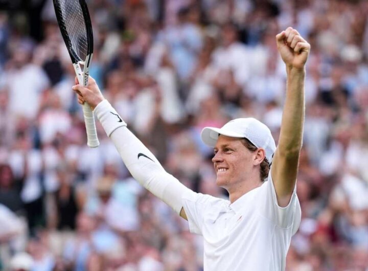 Sinner festeggia a Cincinnati