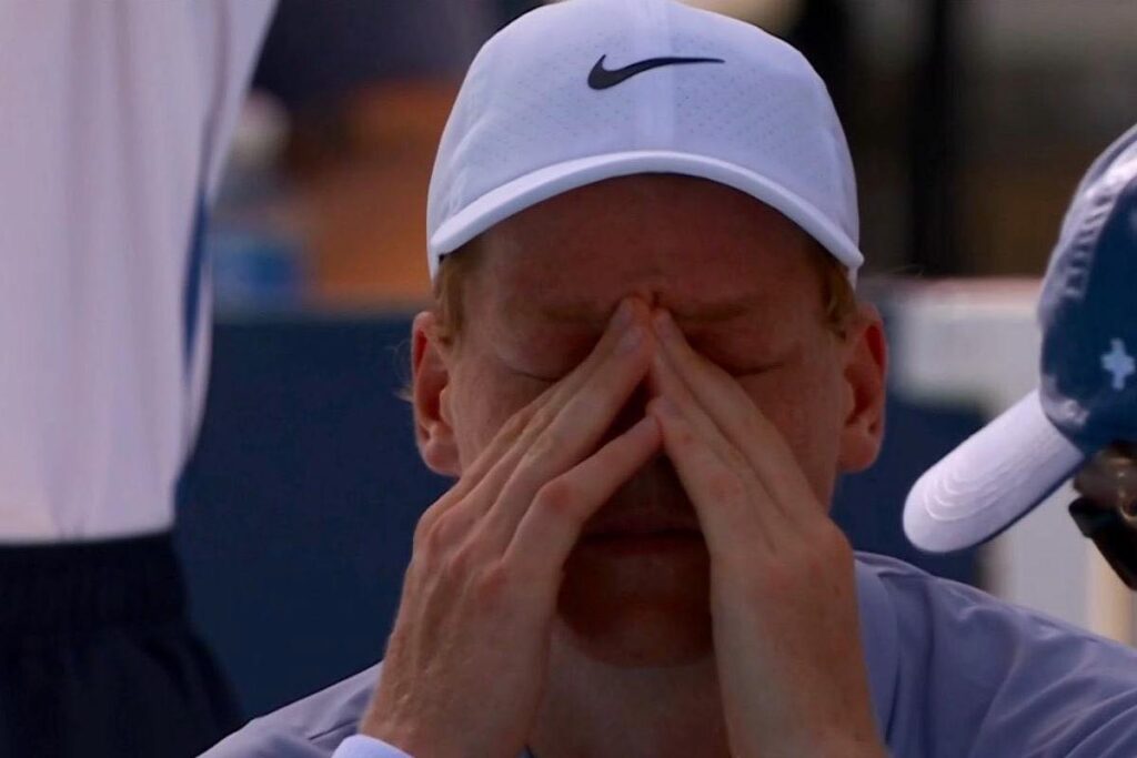 Sinner problema fisico