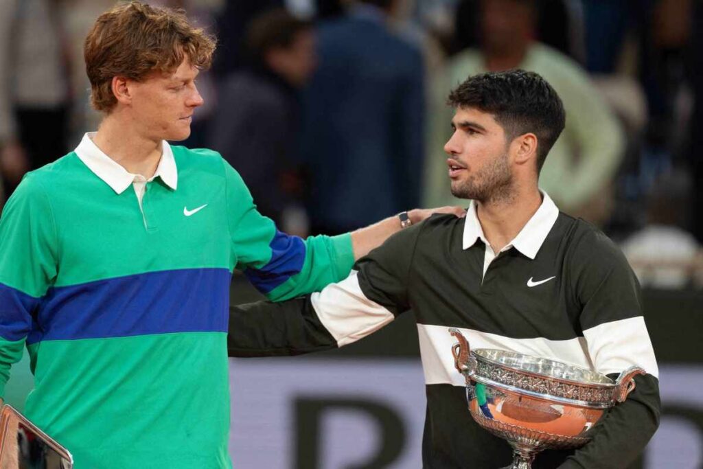 Sinner Alcaraz rivelazione