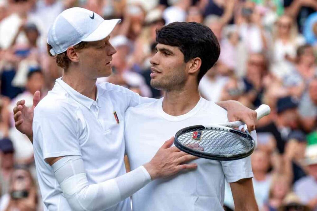 Jannik Sinner e Carlos Alcaraz