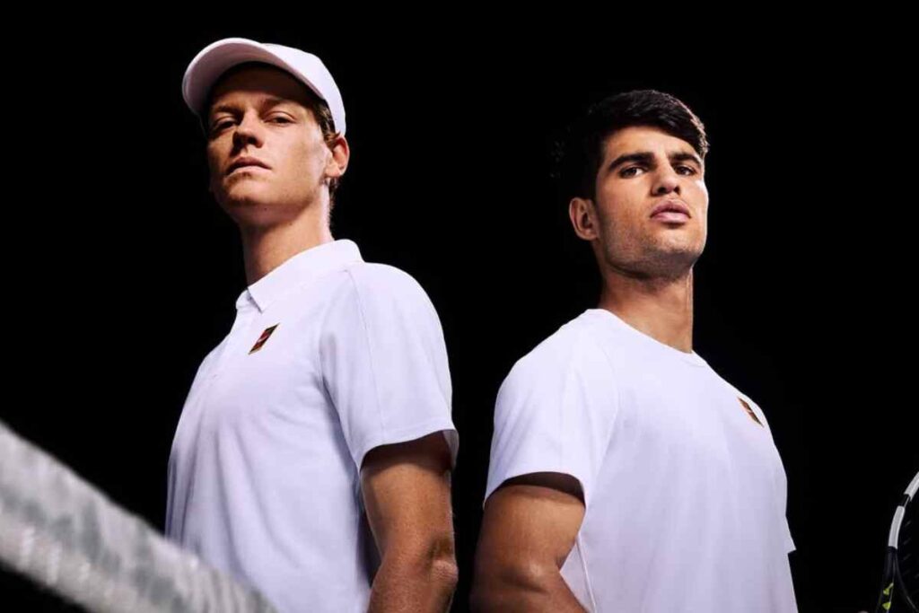 Jannik Sinner e Carlos Alcaraz