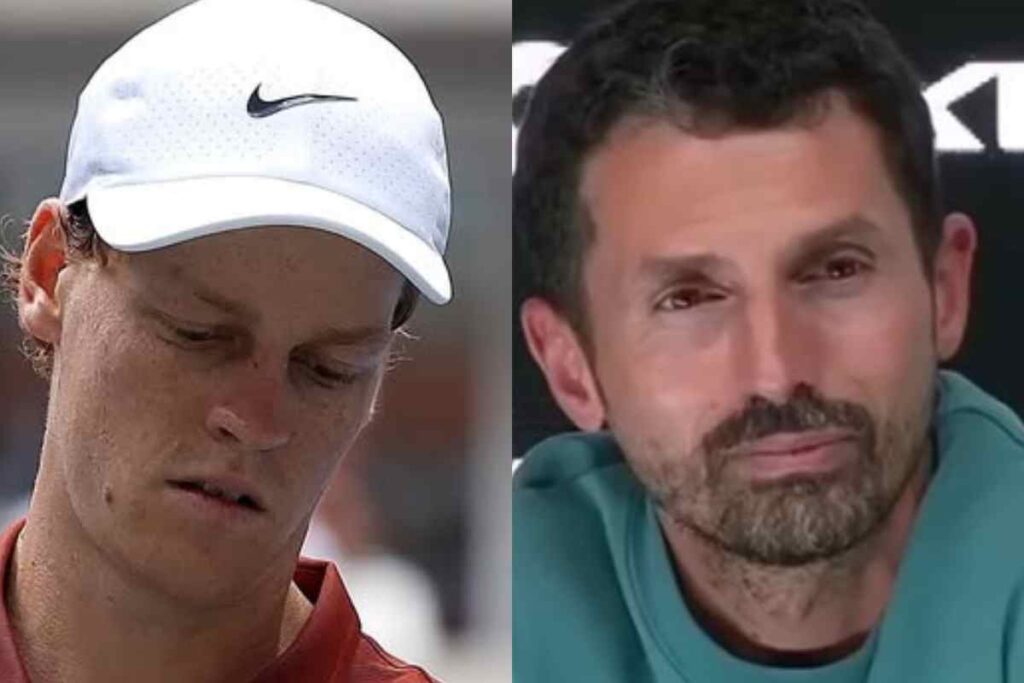 Jannik Sinner e Simone Vagnozzi