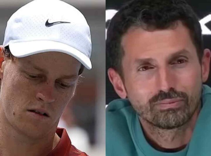 Jannik Sinner e Simone Vagnozzi