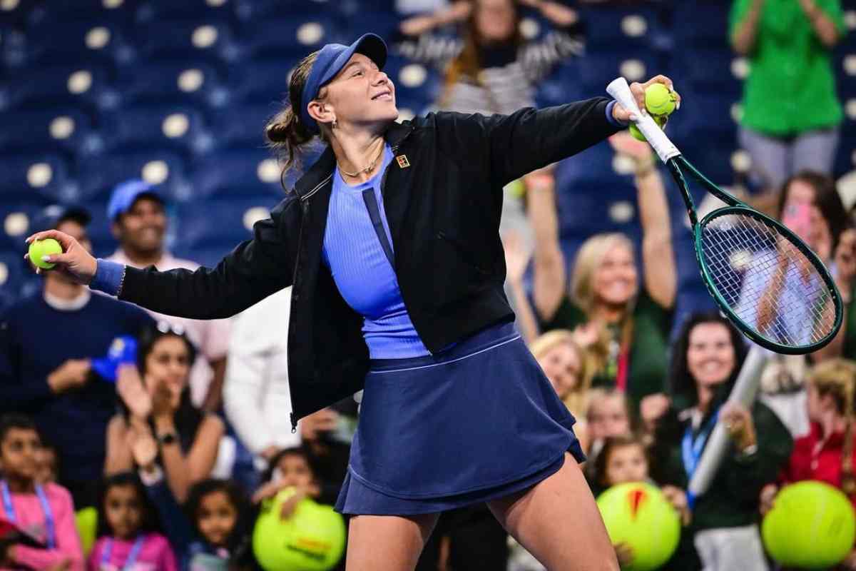 Amanda Ansimova sfida Sinner