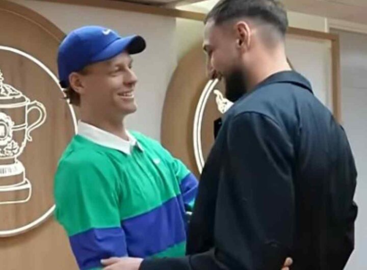 Gigio Donnarumma e Jannik Sinner