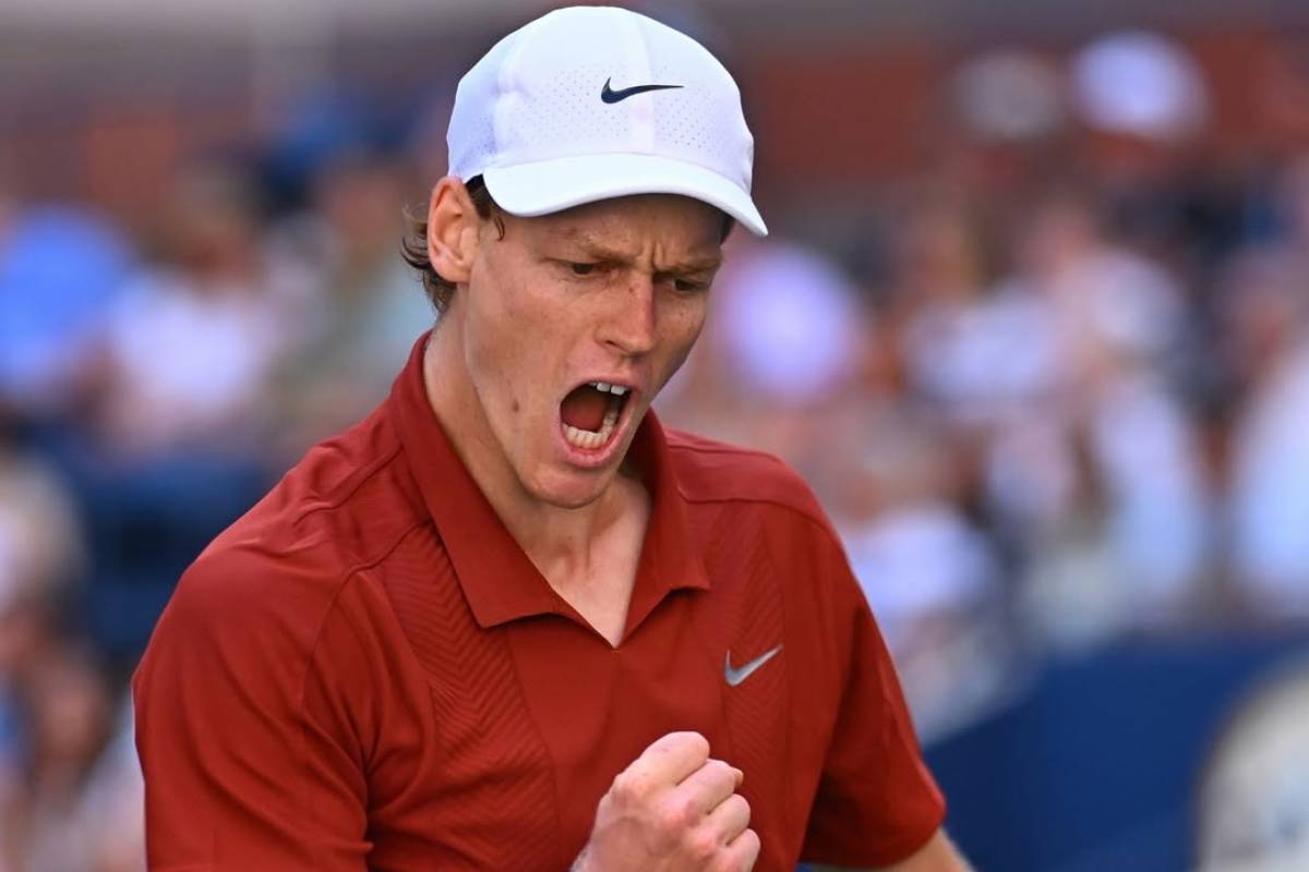 Sinner perde le staffe