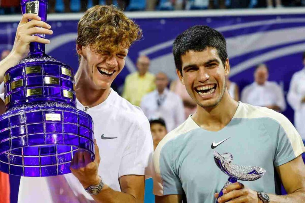 Sinner Alcaraz tennis