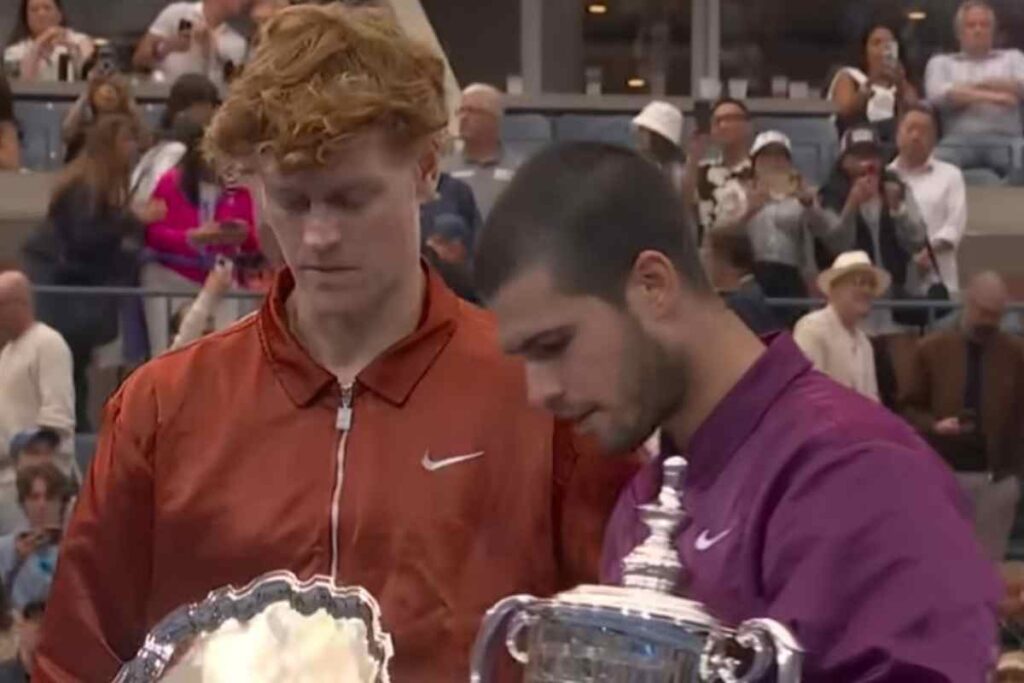 Jannik Sinner e Carlos Alcaraz