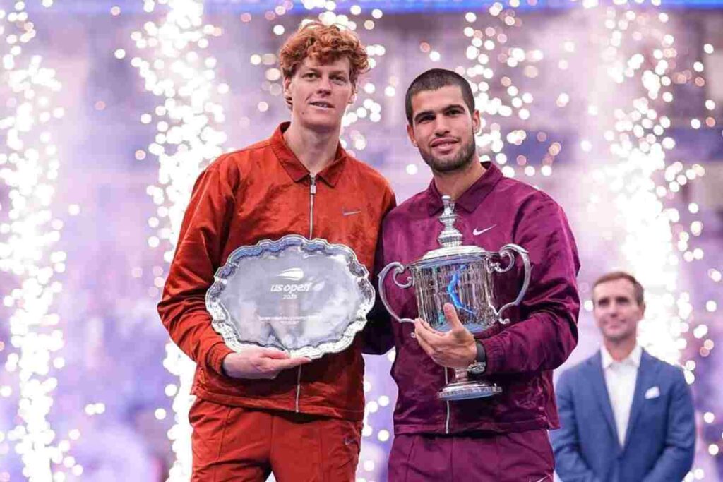 Jannik Sinner e Carlos Alcaraz