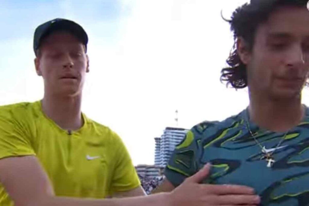 Jannik Sinner e Lorenzo Musetti
