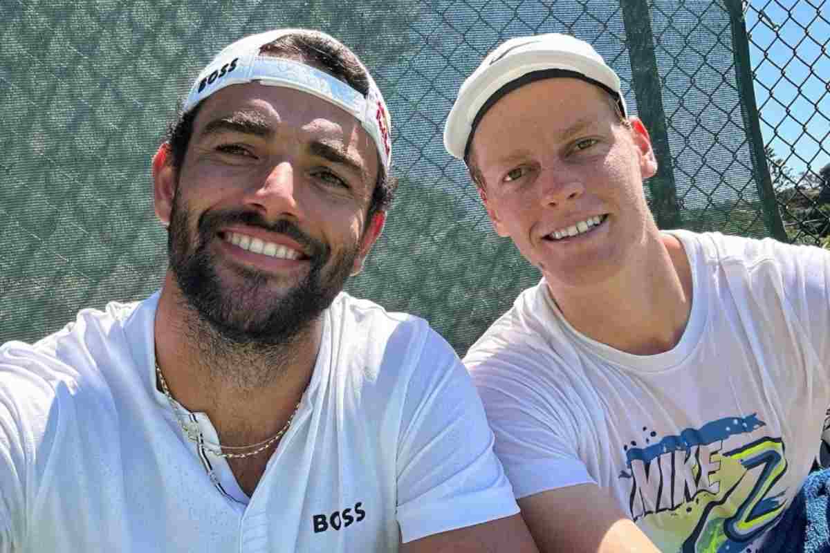 Berrettini con Sinner