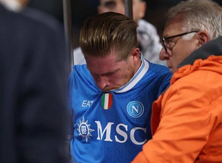 infortunio de bruyne