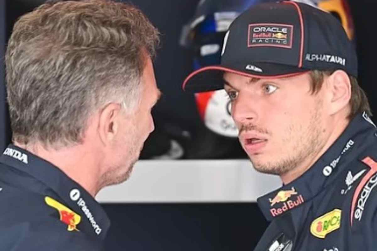 Christian Horner e Max Verstappen