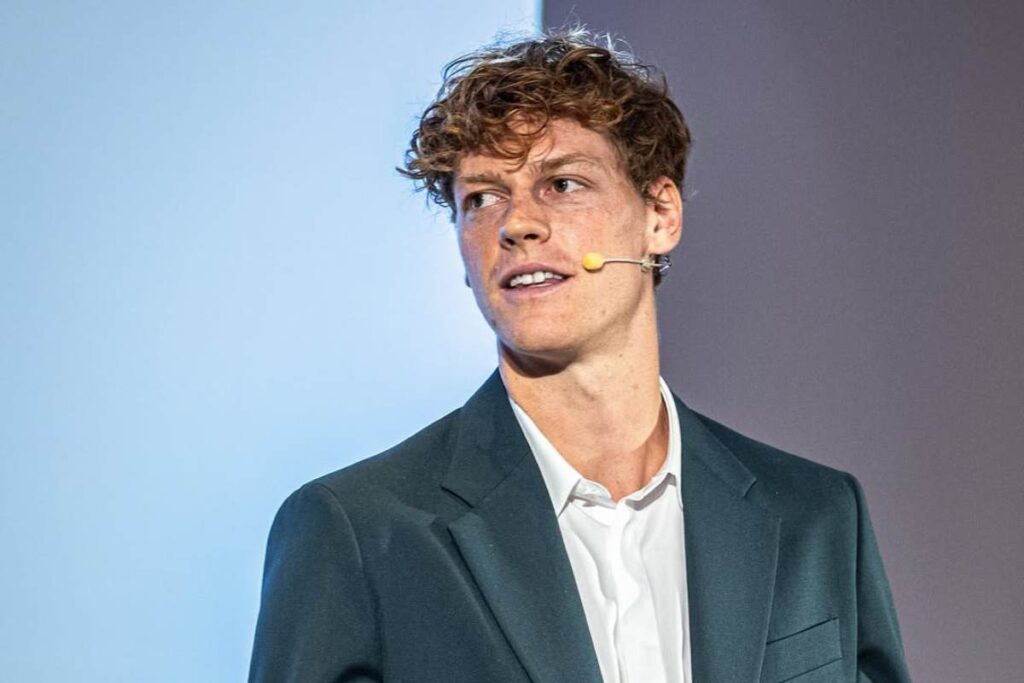 Jannik Sinner a Riad