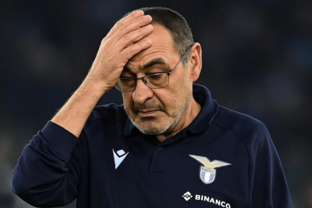 Sarri difficoltà Lazio