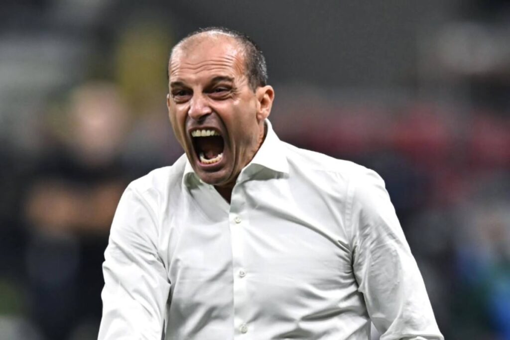 Allegri infuriato al Milan