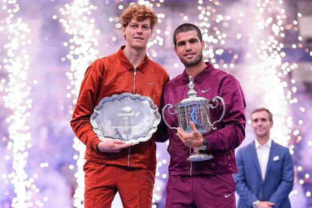 Jannik Sinner e Carlos Alcaraz