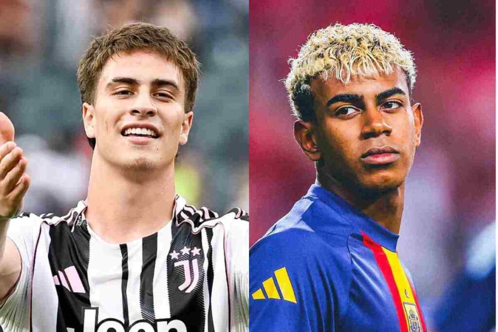 Kenan Yildiz e Lamine Yamal