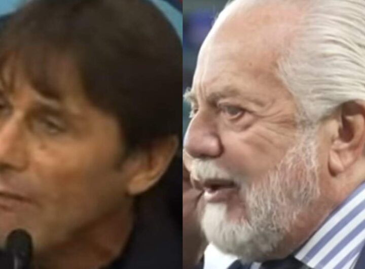 Antonio Conte e Aurelio De Laurentiis