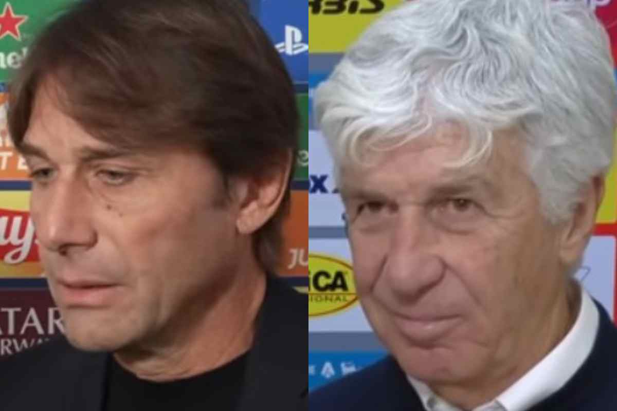Che regalo di Conte, Gasperini non ci crede: scudetto assicurato Che regalo di Conte, Gasperini non ci crede: scudetto assicurato