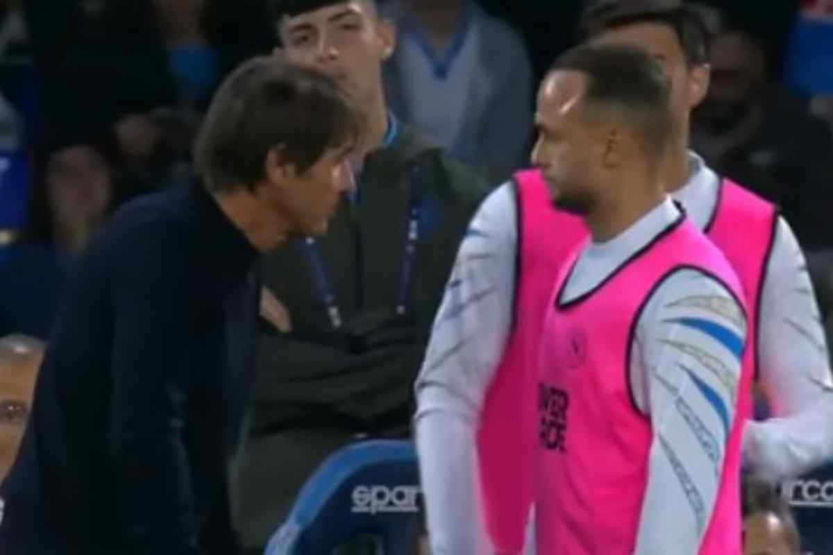 Antonio Conte e Lobotka 