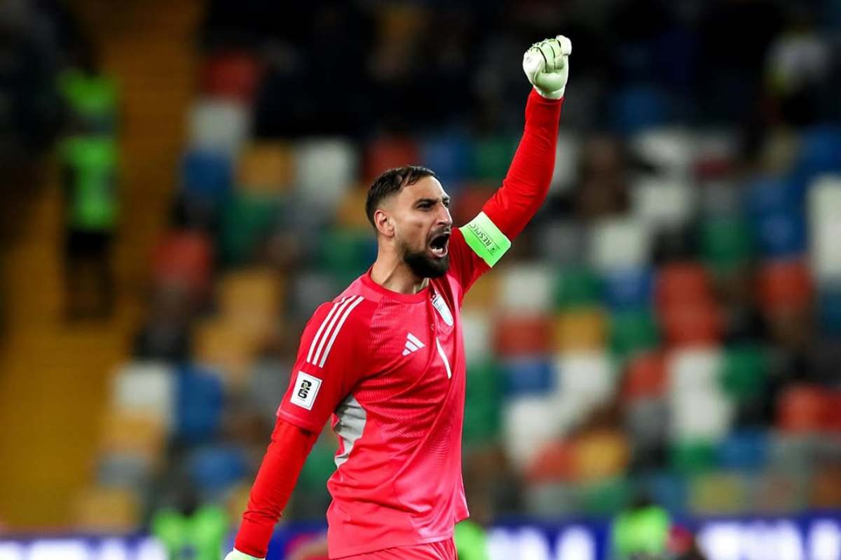 Donnarumma furioso contro l'arbitro 