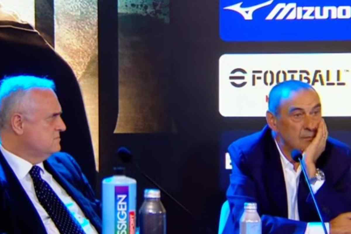 Con Lotito non va, esonero per Sarri: tifosi sconvolti