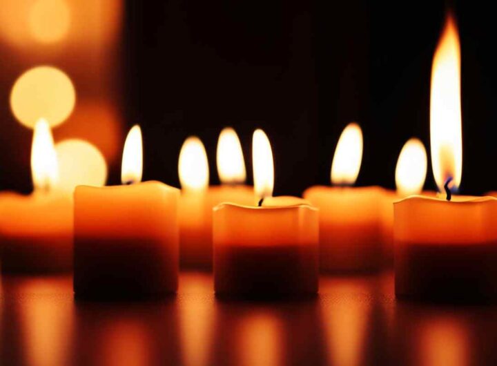 Candele a lutto