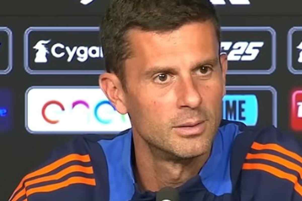 Thiago Motta in conferenza stampa